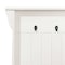 Flash Furniture Paisley 31.5in. Wide Hall Tree w/Bench, 3 Single Storage Hooks, and 4 Lower Storage Cubbies NAN-FY-HY-HT06-WHTWTH-GG - alternate 7
